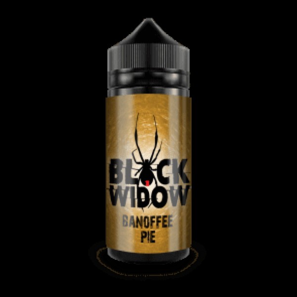 BANOFFEE PIE 100ML E LIQUID BLACK WIDOW