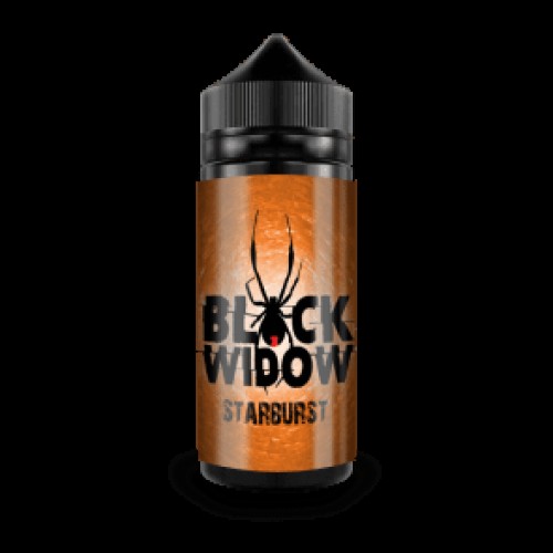 STARBURST 100ML E LIQUID BLACK WIDOW