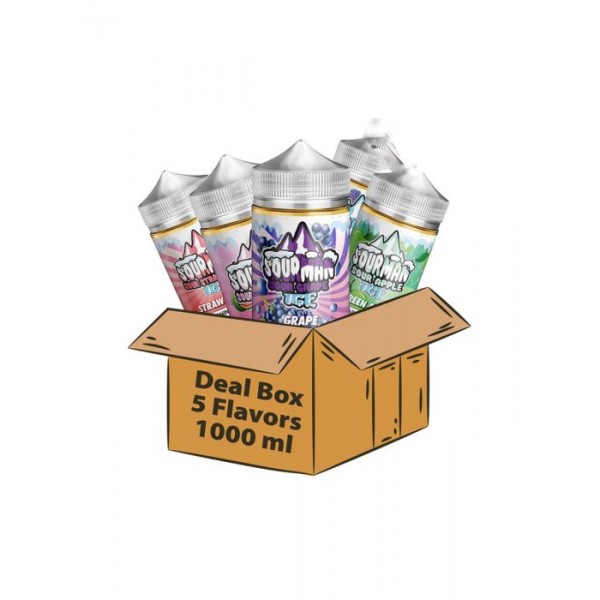 Bazooka Sour Man E Liquid 200ml – Deal Box 1000ml