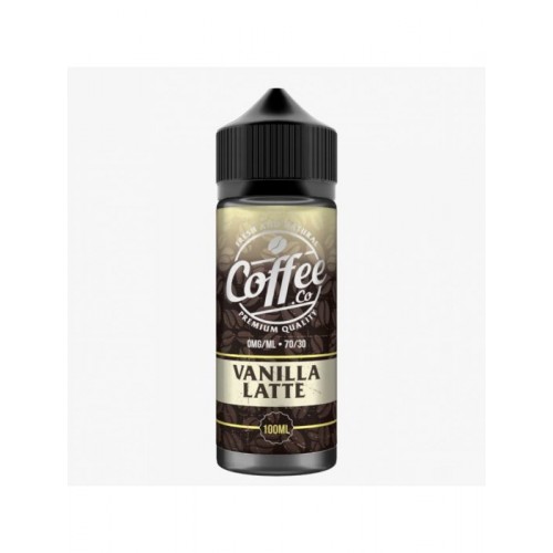 VANILLA LATTE 100ML E LIQUID COFFEE CO