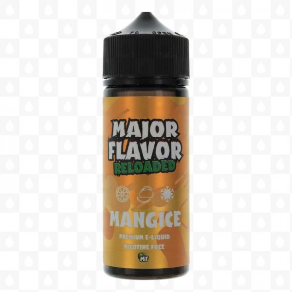 MAJOR FLAVOR RELOADED 100ml E Liquid Juice 0MG Vape
