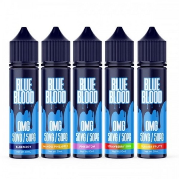 BLUE BLOOD E LIQUID 50ML 50/50 £7.90