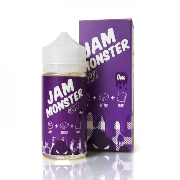 JAM MONSTER E Liquid 0-MG 100ML Vape Juice