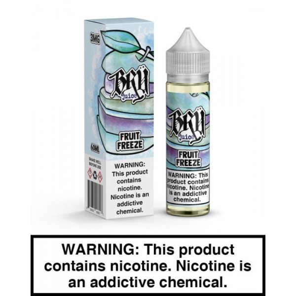BRU JUICE BY SADBOY VAPE JUICE E LIQUID 100ML