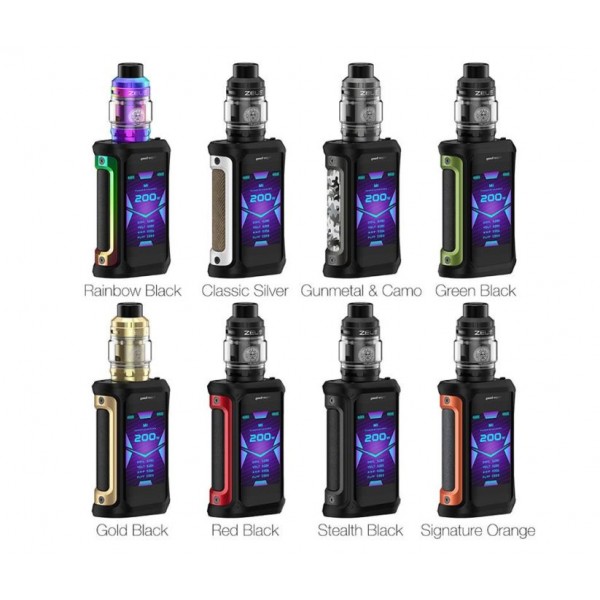 Geekvape Aegis X Shisha 200W Vape Kit WITH ZEUS TANK Powerful