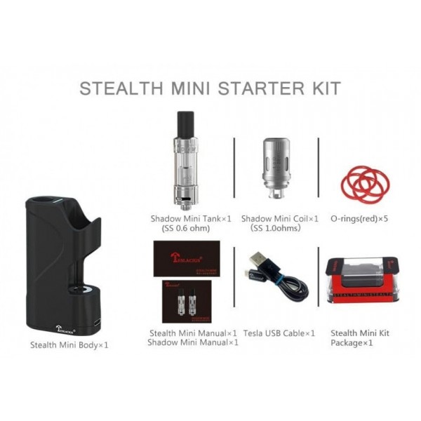 Kit Teslacigs - TESLA Stealth Mini Starter Kit