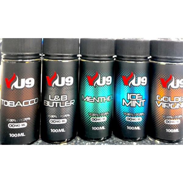 Vu9 E Liquid 100ML 70/30 MIX £7.90
