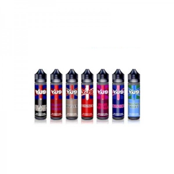 VU9 PRESENTS NEW TPD 50/50 VG/ PG E LIQUID IN FANTASTIC 7 FLAVOURS +1 FREE SHOT