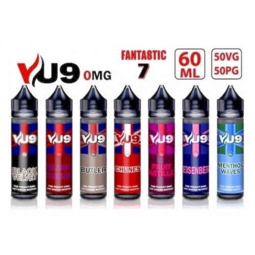 VU9 PRESENTS NEW TPD 50/50 VG/ PG E LIQUID IN...