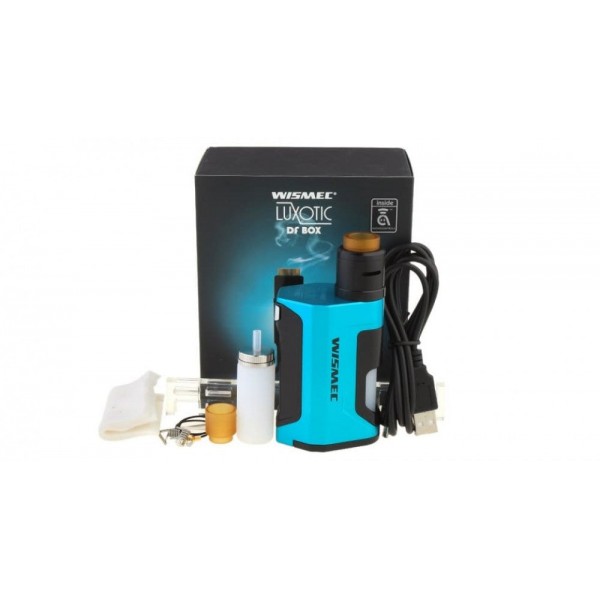 Original Luxotic DF Kit 200W with Guillotine V2 RDA Atomizer Tank 7ml capacity 200w BF Squonk RDA Electronic cigarette
