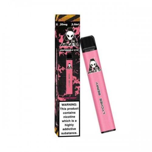AREA 51 LYCHEE BERRY DISPOSABLE POD DEVICE 60...
