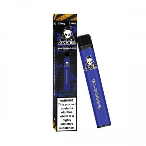 AREA 51 BLUEBERRY ICE DISPOSABLE POD DEVICE 6...