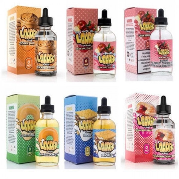 GENUINE LOADED By Ruthless E-LIQUID 120ml E-Juice Nic Vape 0mg/3Mg/6Mg Nicotine