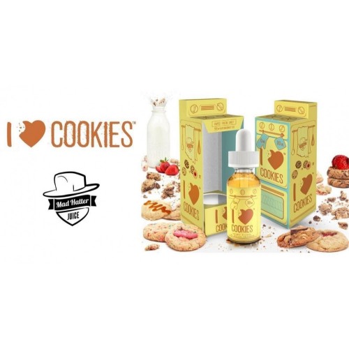 I LOVE COOKIES E Liquid Juice Eliquid- 6mg MI...