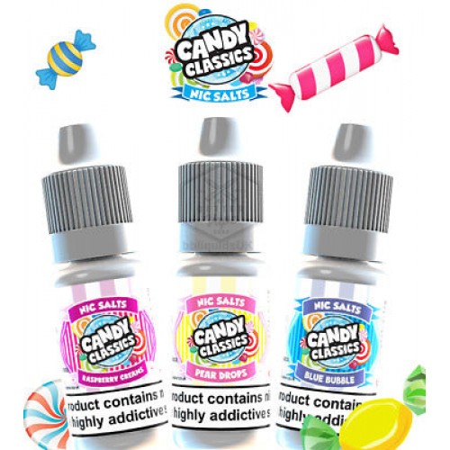 Candy Classics Nicotine Nic Salt 10mg 20mg