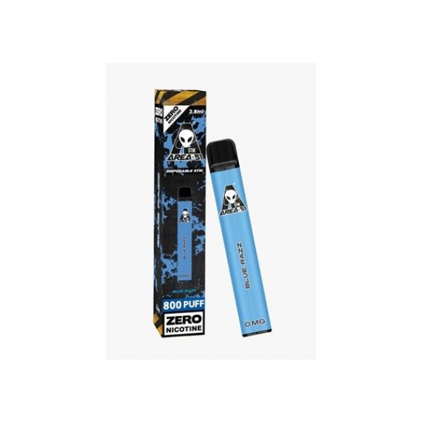 AREA 51 BLUE RAZZ DISPOSABLE POD DEVICE 800 PUFFS 0MG