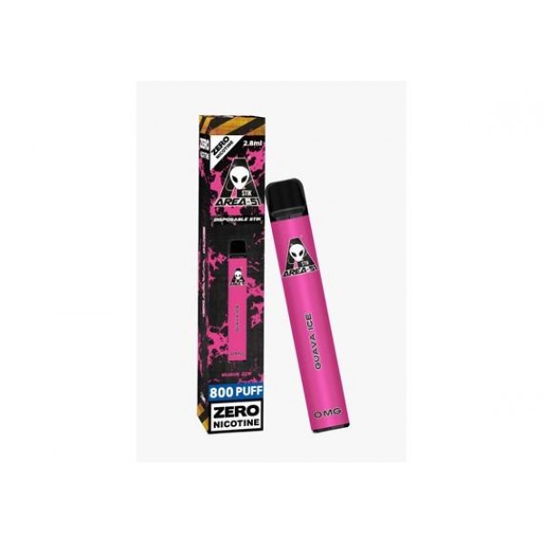 AREA 51 GUAVA ICE DISPOSABLE POD DEVICE 800 PUFFS 0MG