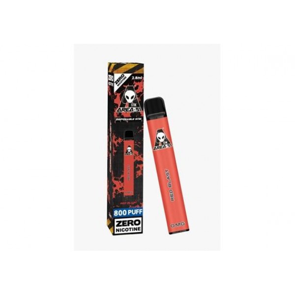 AREA 51 RED BLAST   DISPOSABLE POD DEVICE 800...