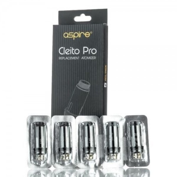 Authentic Aspire Cleito Pro 0.5 ohm Replacement Coil 5pcs for Puxos kit pro tank