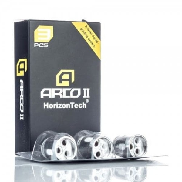 AUTHENTIC Horizon Arco 2 tank Replacement T6 Coil Head 3 Pack