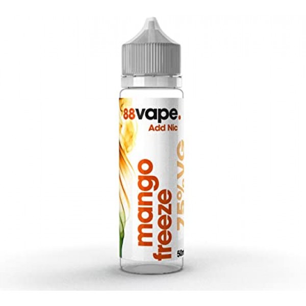 88VAPE E LIQUID 50ML SHORTFILL RANGE