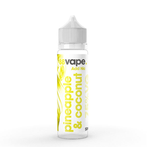 88VAPE E LIQUID 50ML SHORTFILL RANGE