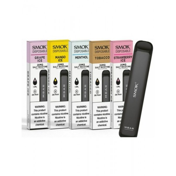 Smok MBAR Disposable Vape Pod Kit 20MG Nicoti...