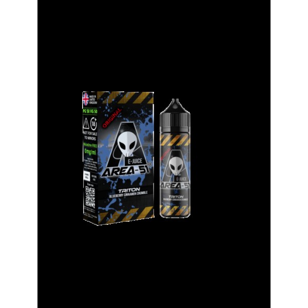 AREA 51 E-LIQUID ALL FAVOURS AVAILABLE 100ML