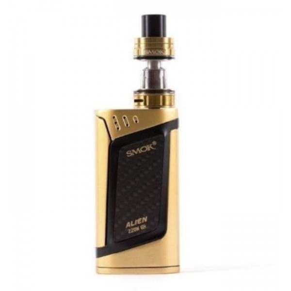 AUTHENTIC SMOK ALIEN VAPE KIT 220W TC MOD TFV8 BABY TANK E-Cigarette