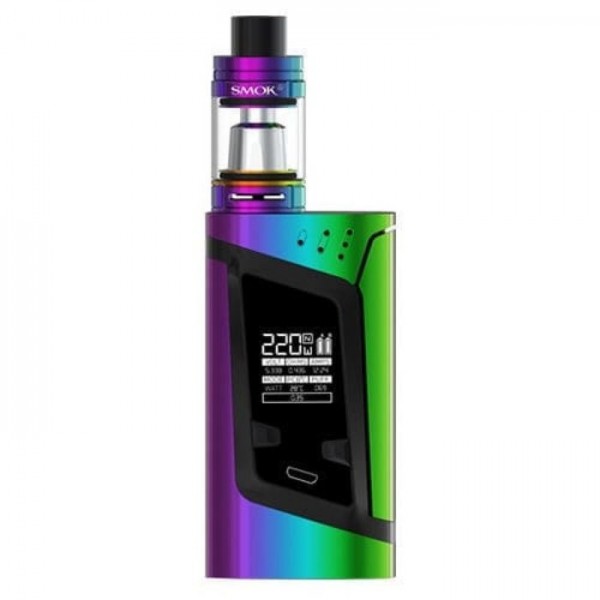 AUTHENTIC SMOK ALIEN VAPE KIT 220W TC MOD TFV8 BABY TANK E-Cigarette