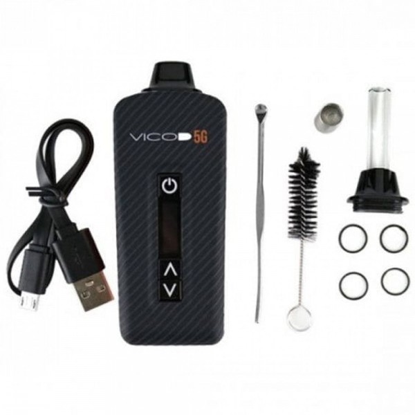 Atmos VICOD 5G 2nd Generation - Black - Vaporizer Kit X SMO-KING