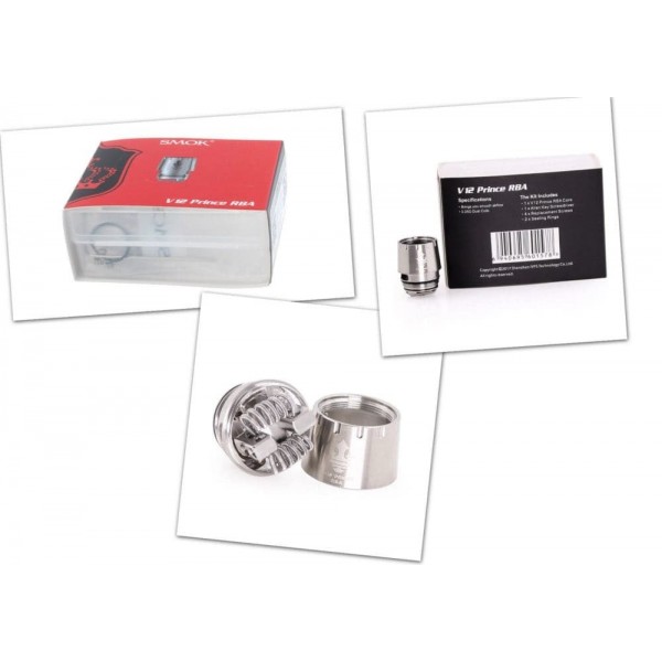 Authentic Smoktech SMOK TFV12 Prince Replacement RBA V12 Coil Head