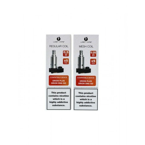 Lost Vape Orion Plus coils - 5pk -Regular / M...