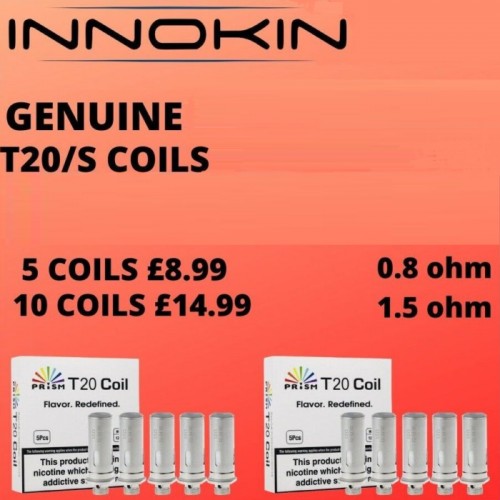 Innokin T20 S Coils Endura Prism-S Tank