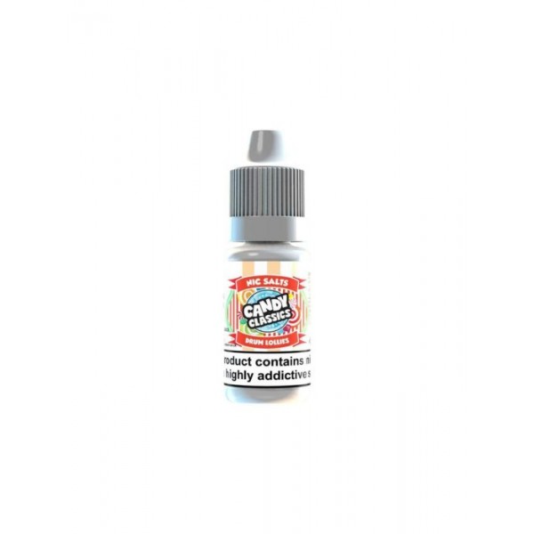 Candy Classics Nicotine Salt E Liquid Vape Juice 10ml 10 BOTTLES 10mg 20mg £18.99