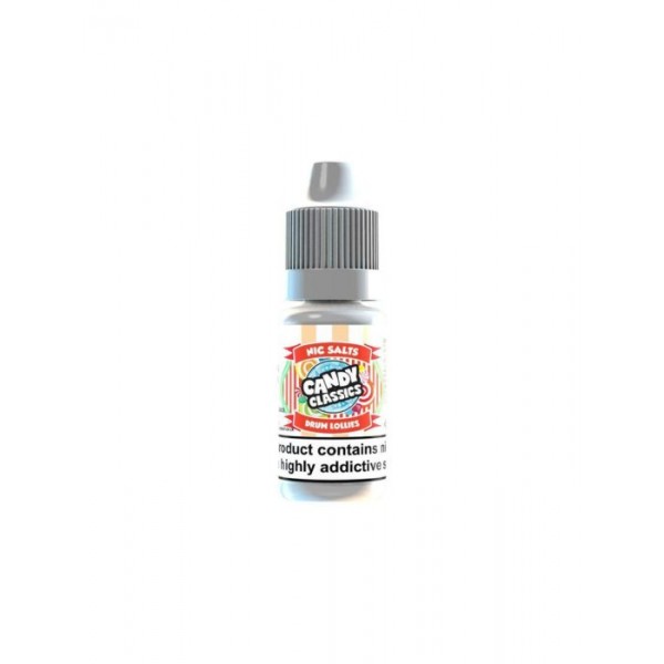 Candy Classics Nicotine Salt E Liquid Vape Juice 10ml 10 BOTTLES 10mg 20mg £18.99