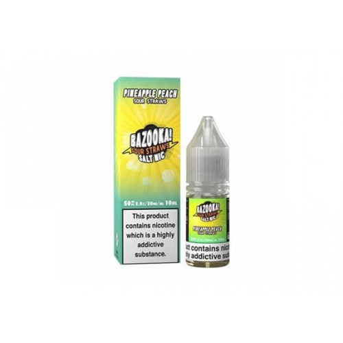 PINEAPPLE PEACH (SOUR STRAWS) 10ML NIC SALT B...