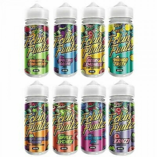 FCKING FRUITZ/CANDY 200ML SHORTFILL E-LIQUID £9.5...