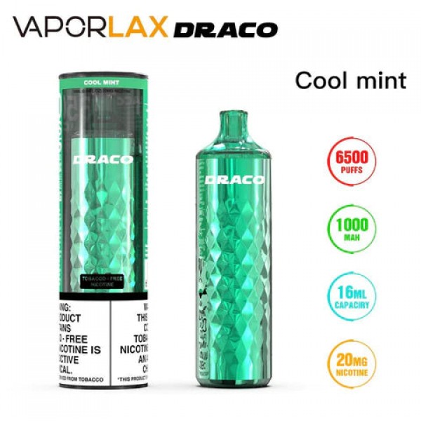 VAPORLAX DRACO 6500 PUFF DISPOSABLE PEN | 20 MG