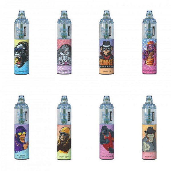 RAndM Tornado Vape 7000 Puffs Gorilla Disposable V...