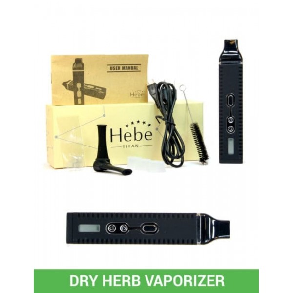 HEBE TITAN 2 DRY HERB VAPORIZER BLACK