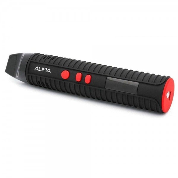 Flowermate Aura 3-in-1 Dry Herb Oil & Wax Vaporizer 2600mAh Black