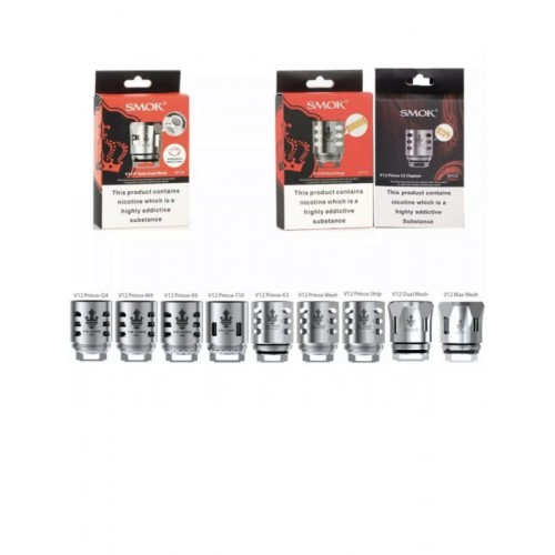 SMOK TFV12 PRINCE Coils | Q4 | M4 | X6 | T10 ...