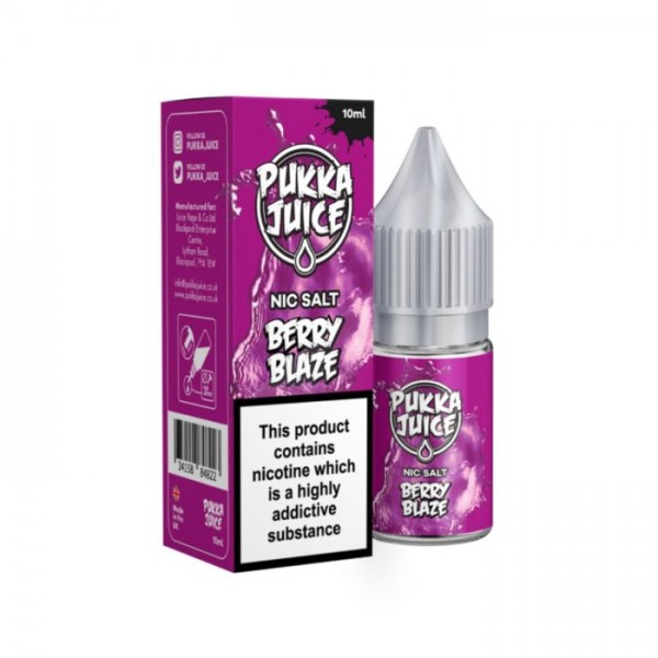 Pukka Juice Nic Salt E Liquids 10MG/20mg