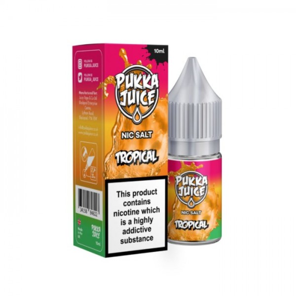 Pukka Juice Nic Salt E Liquids 10MG/20mg