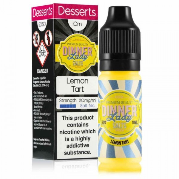 Dinner Lady Nic Salts E Liquid Vape Juice Multipack