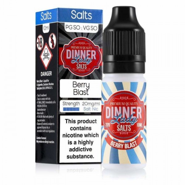 Dinner Lady Nic Salts E Liquid Vape Juice Multipack