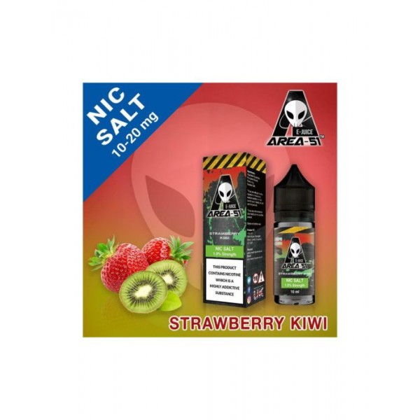 Area 51 10ml Flavour 10mg/ml 20mg/ml Nicotine Salt BOX OF 10 BOTTLES