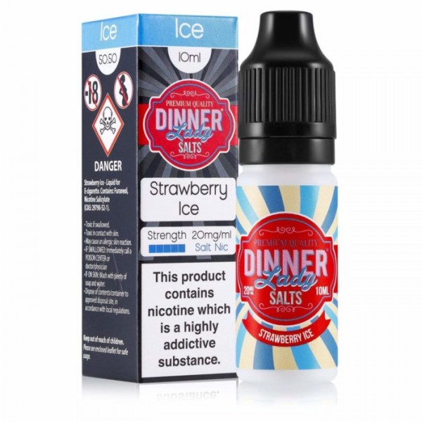 Dinner Lady Nic Salts E Liquid Vape Juice Multipack