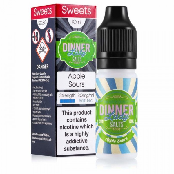 Dinner Lady Nic Salts E Liquid Vape Juice Multipack